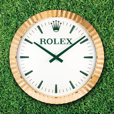 how much is a rolex golf clock|Rolex clock wall price.